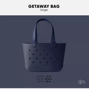Simple Modern Getaway Tote Bag - Deep Ocean Large